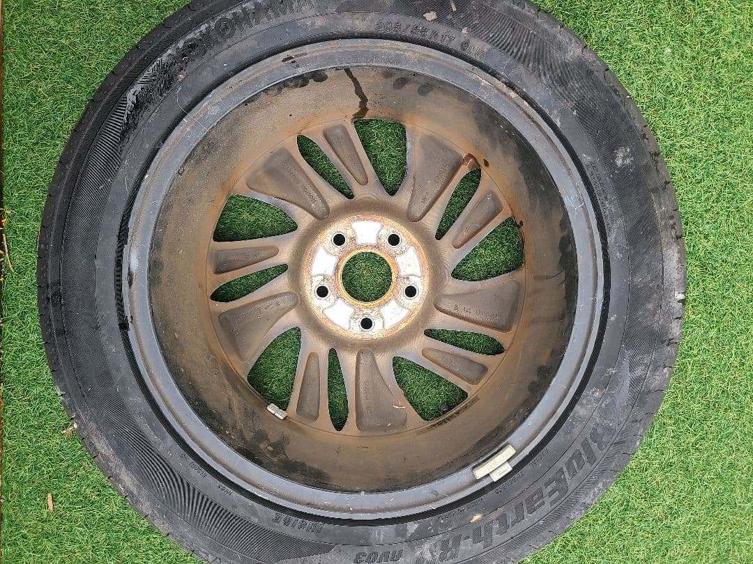 ホンダ　ステップワゴンRP3　純正ホイールとバリ溝タイヤ　1本セット