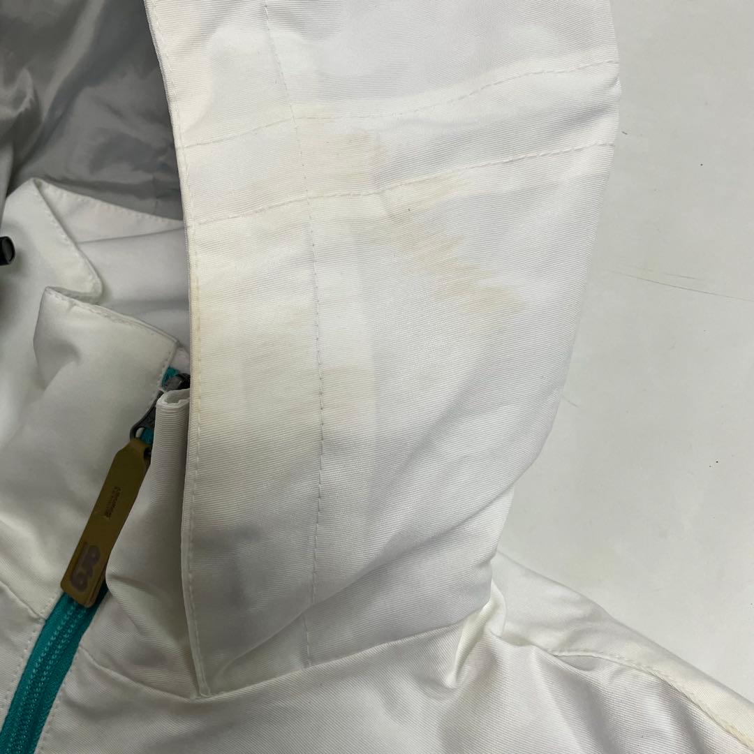 arg スノーボードウェア ジャケット L 白 ARJ13002 ②