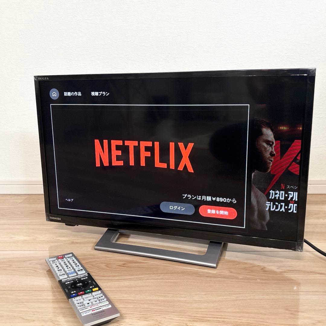 ✨美品✨ 東芝 レグザ 液晶テレビ 24V34 2023年製 動画配信視聴OK