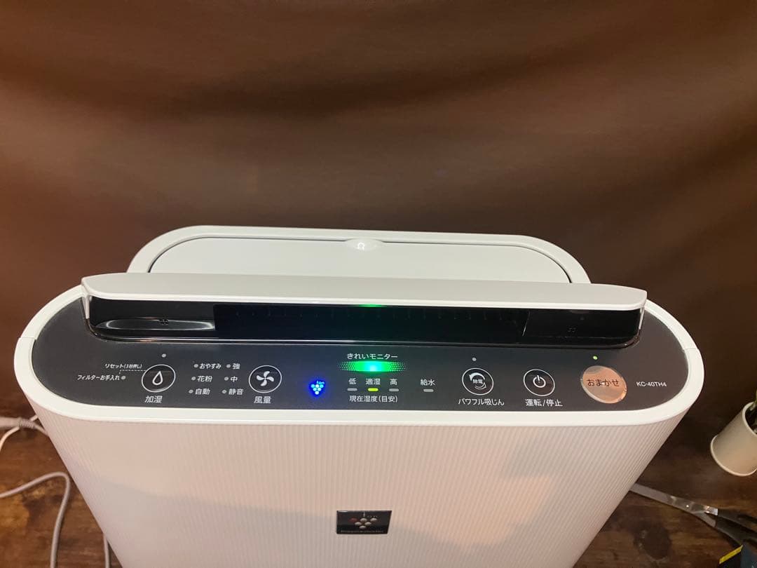 シャープ 加湿空気清浄機 KC-40TH4-W 動作確認済