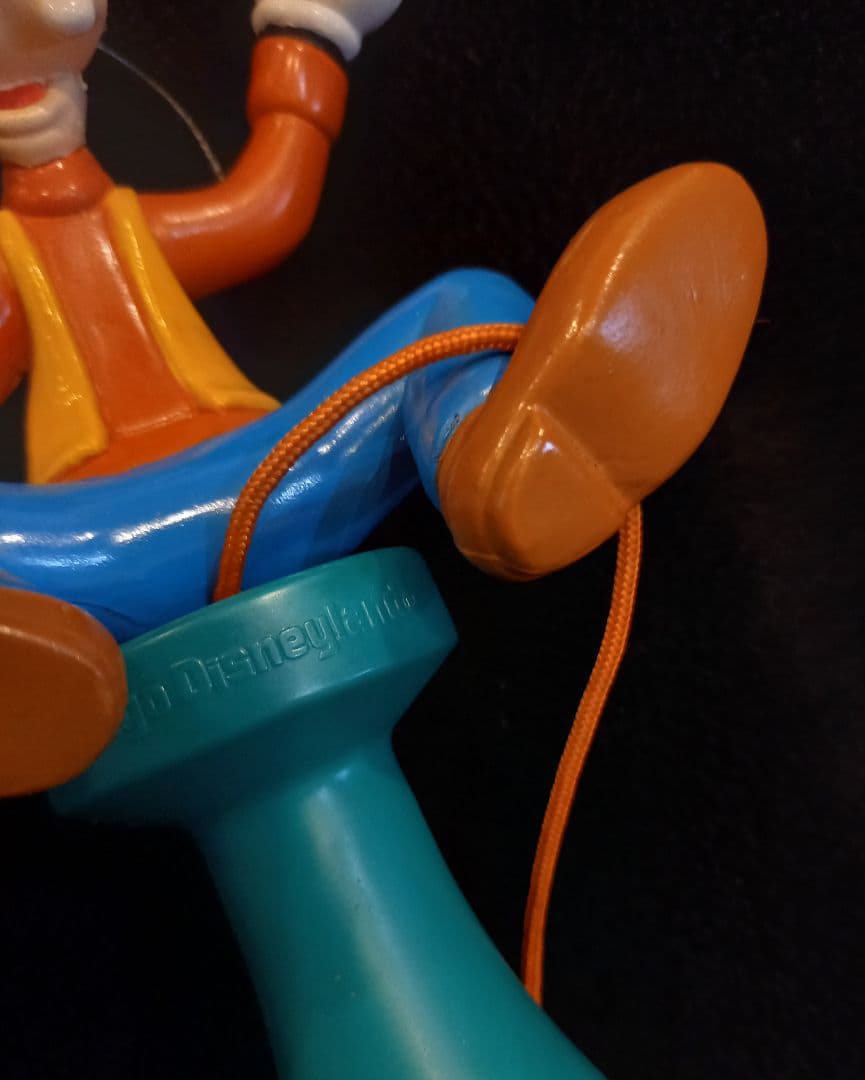 レトロ　ディズニー　グーフィー　おもちゃ　フィギュア　ソフビ　希少　レア