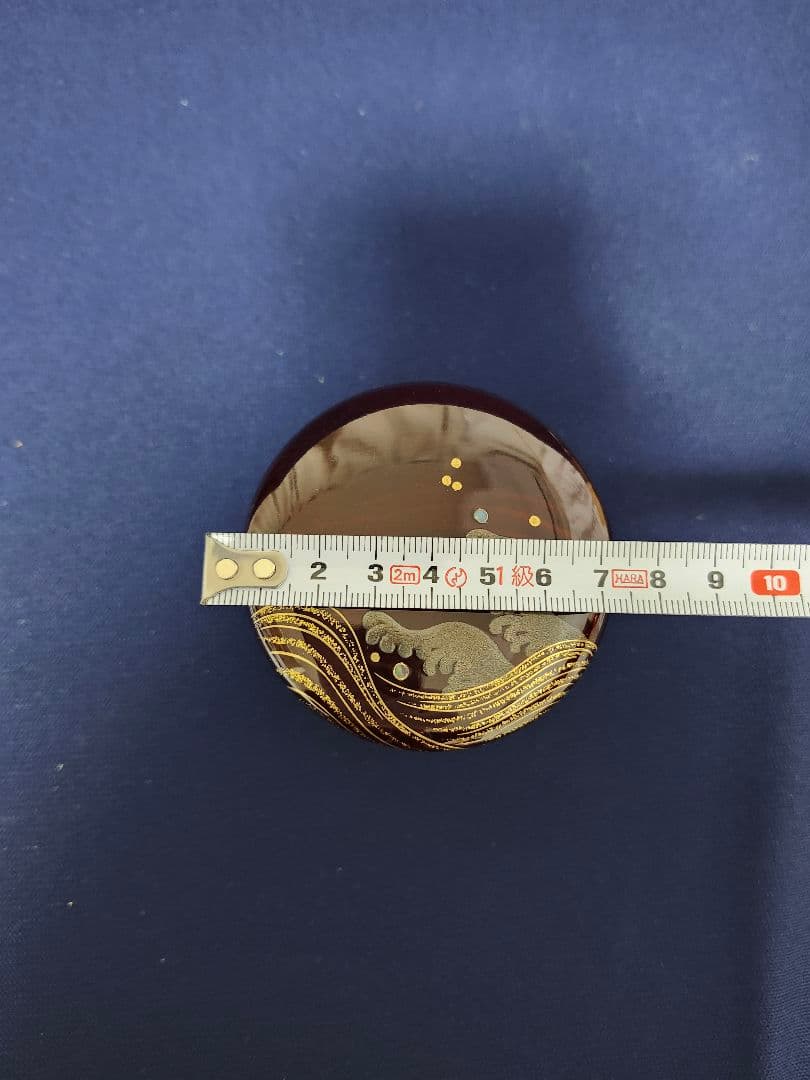 棗　 珠光　波　一星　共箱　茶道具