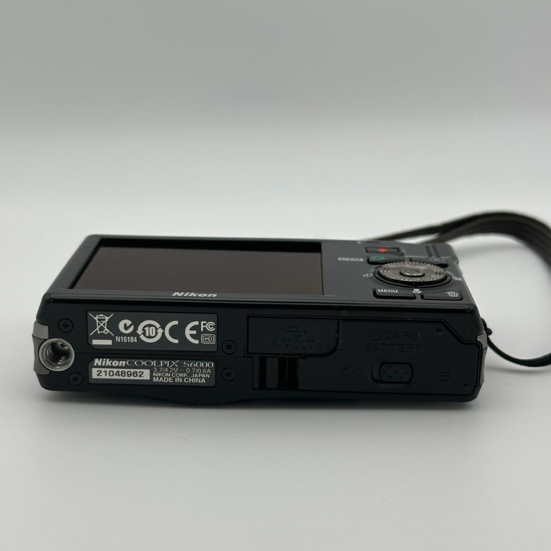 デジタルカメラ Nikon COOLPIX S6000 Black