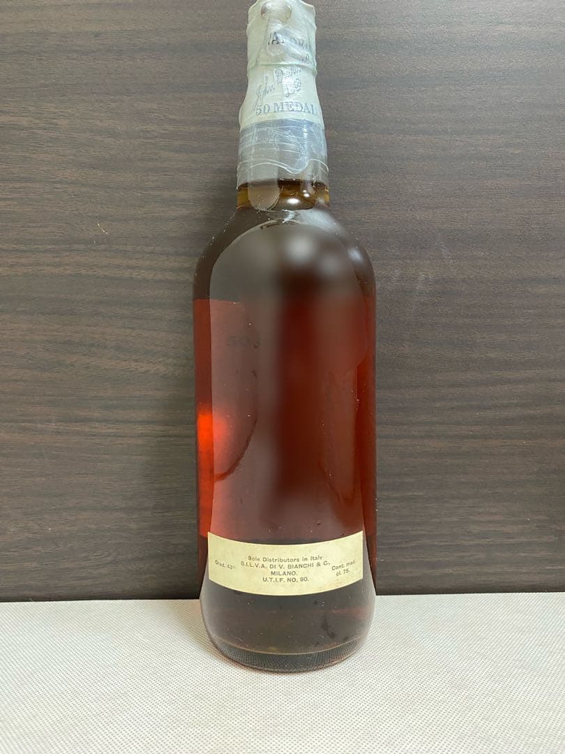 デュワーズ ホワイトラベル ティンキャップ 60年代