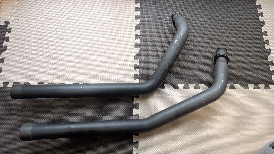 翔　スティード400　マフラー　黒