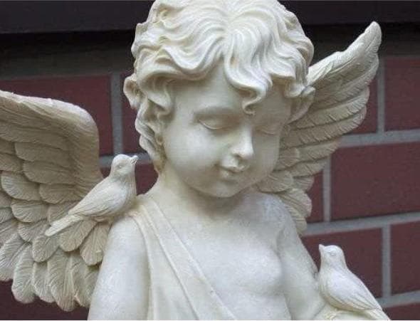 フレアーエンジェル　天使置物　ガーデン　庭　室内　インテリア　雑貨