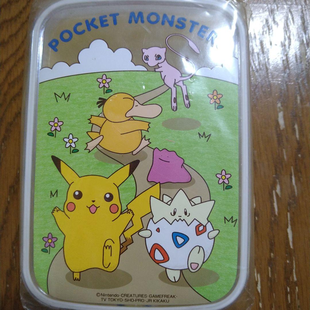 年代物新品未使用品ポケットモンスター お弁当箱セット