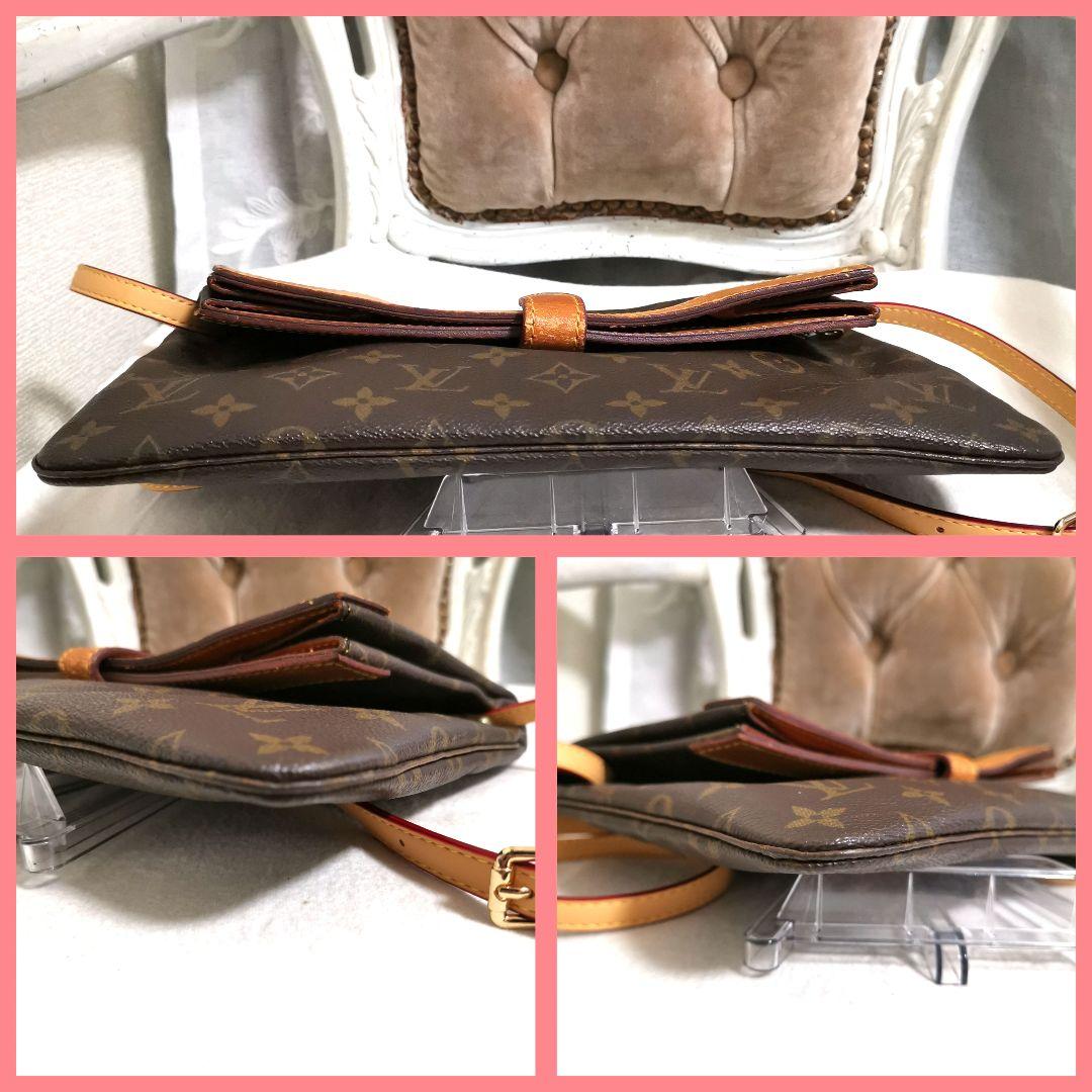 【良品】ルイヴィトン モノグラム柄セカンドバッグポーチ新品ショルダープレゼント