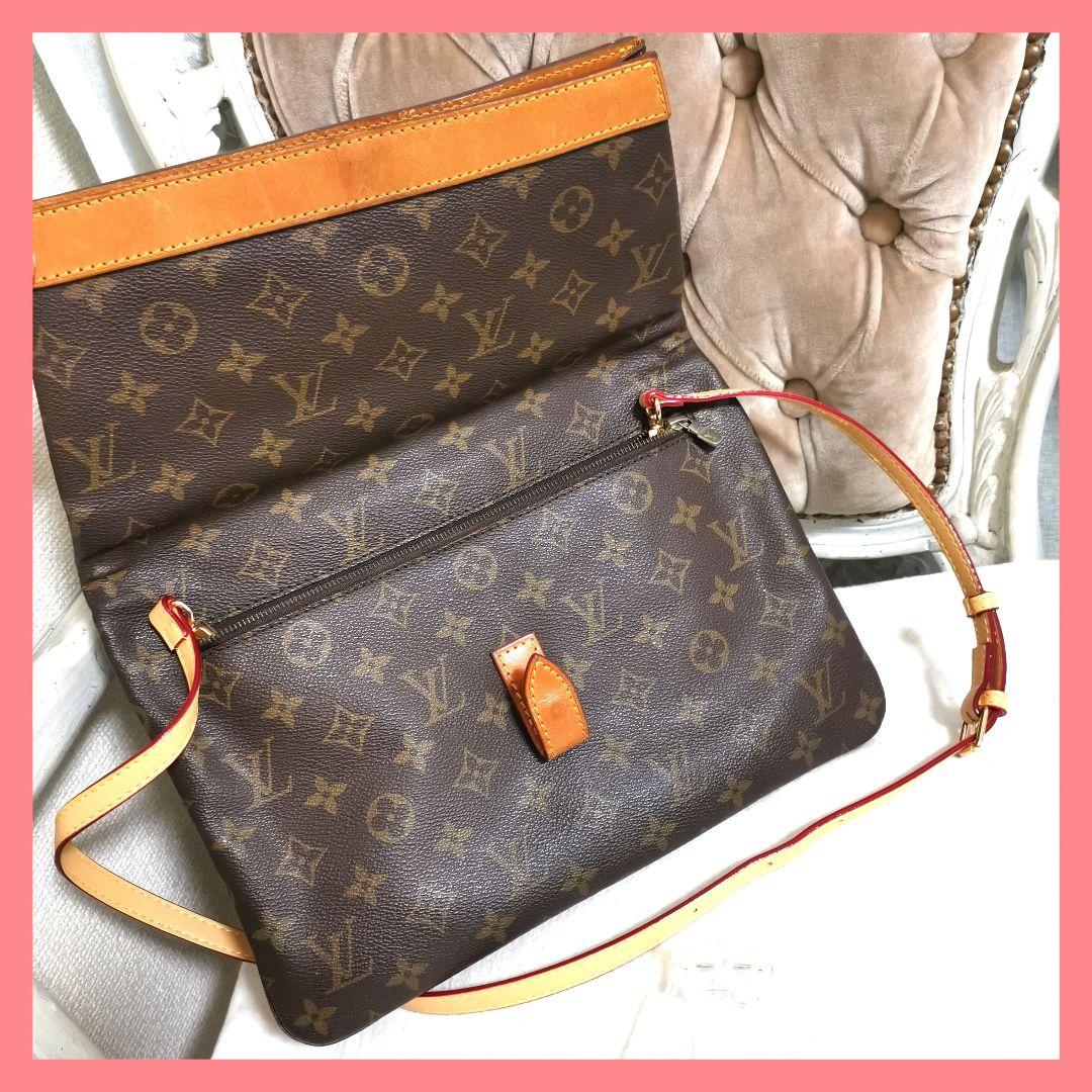 【良品】ルイヴィトン モノグラム柄セカンドバッグポーチ新品ショルダープレゼント