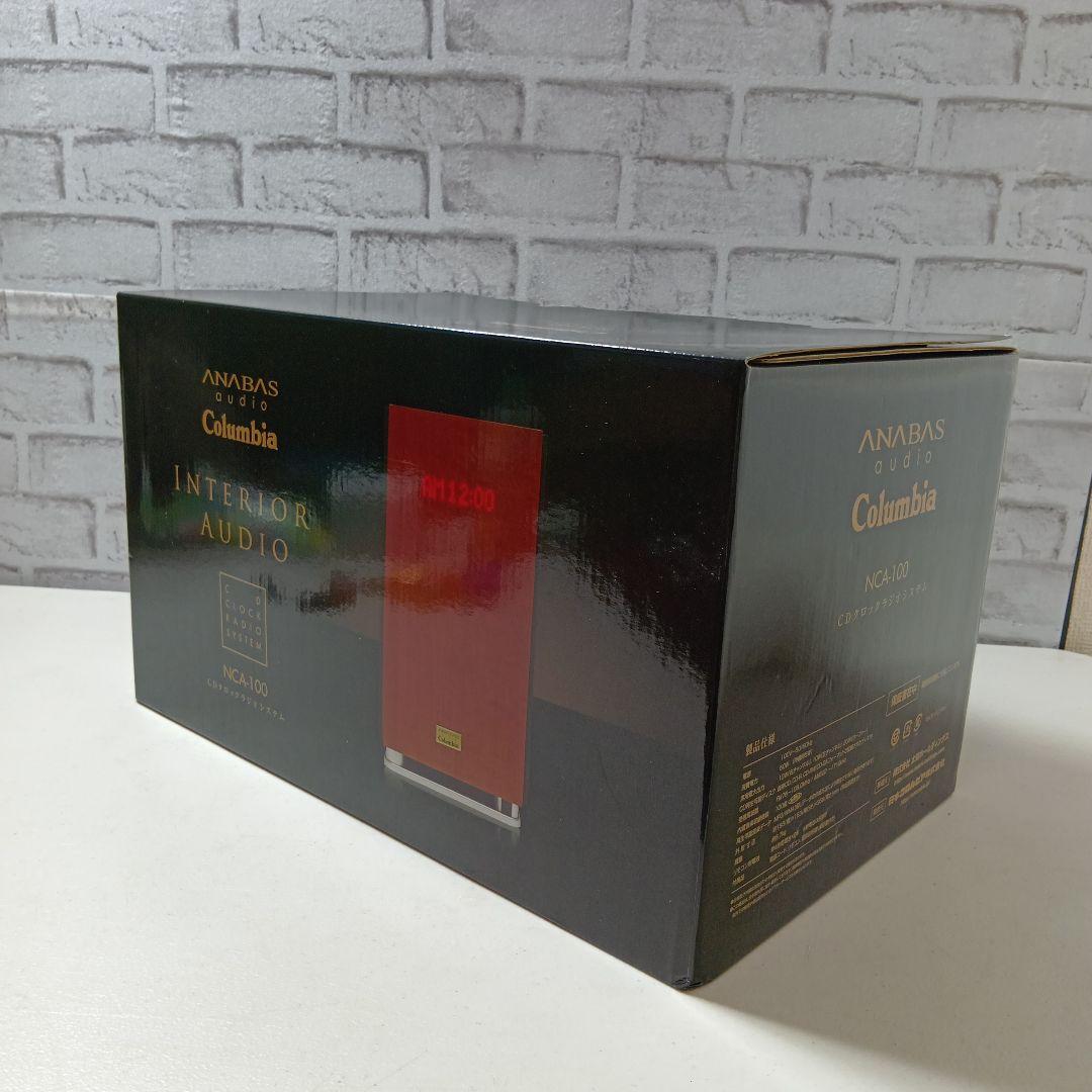 ANABAS Columbia nca-100 CDクロックラジオシステム