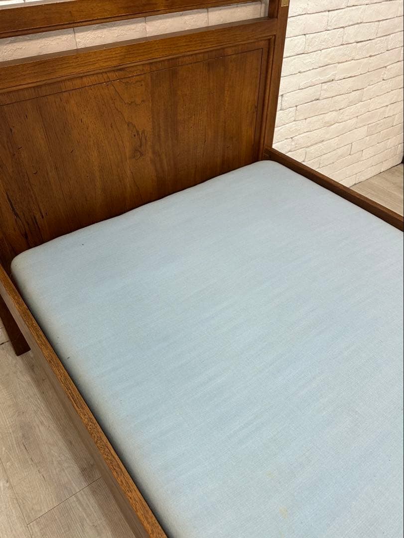 【ぷらまい】1960アメリカ　ビンテージ　シングルベッドフレーム