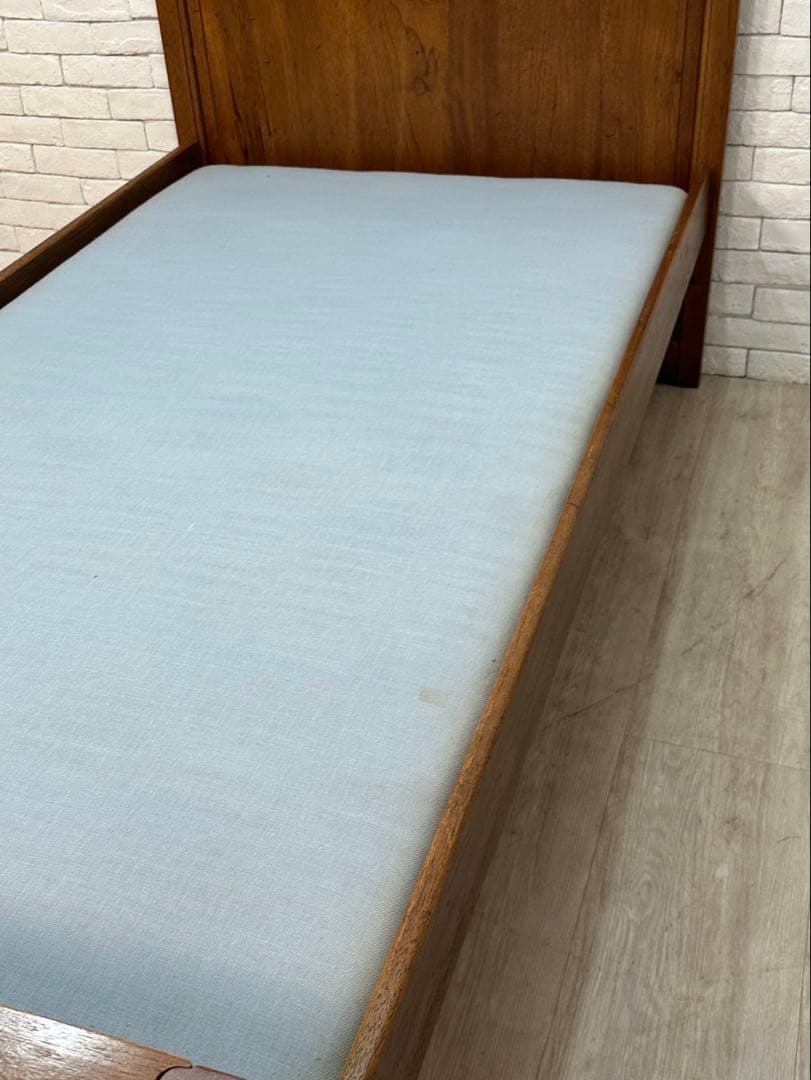 【ぷらまい】1960アメリカ　ビンテージ　シングルベッドフレーム