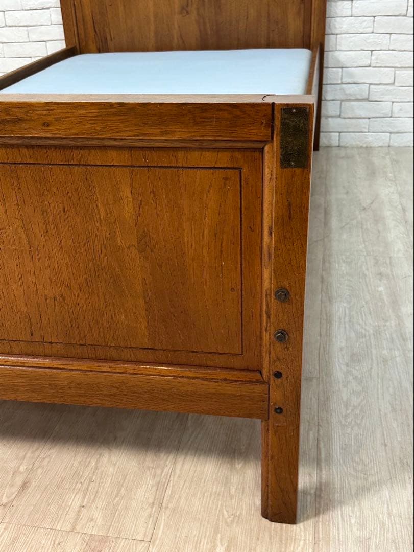 【ぷらまい】1960アメリカ　ビンテージ　シングルベッドフレーム