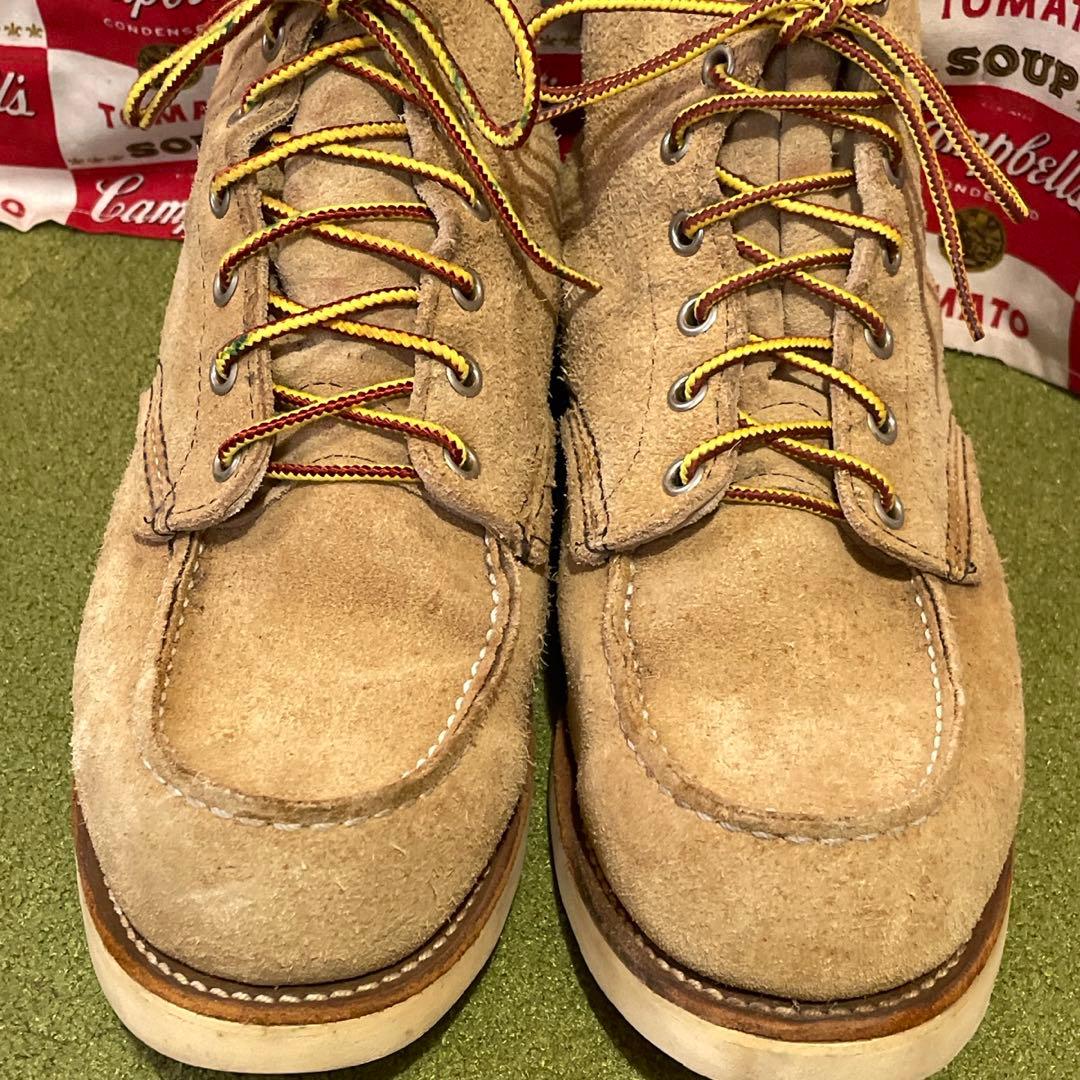 90s箱有★REDWING8173★スウェードアイリッシュセッター★犬タグ★9E