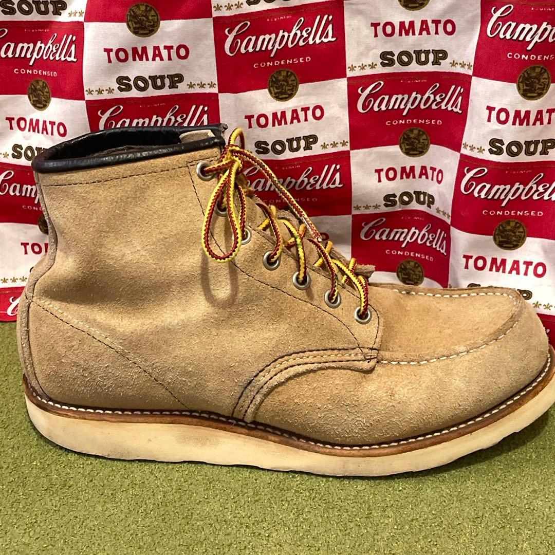 90s箱有★REDWING8173★スウェードアイリッシュセッター★犬タグ★9E