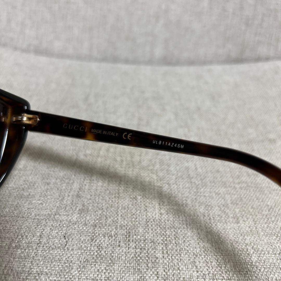 【美品】GUCCI サングラス UV加工 べっ甲 フォックス