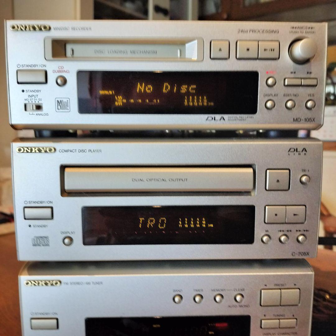 ONKYO オーディオコンポ A-907X 他