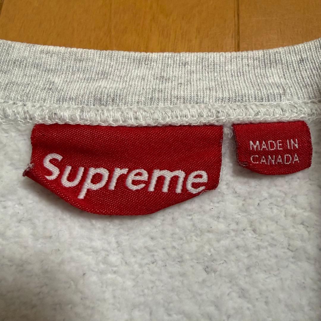 Supreme Warm Up Crewneck アッシュグレー 19ss