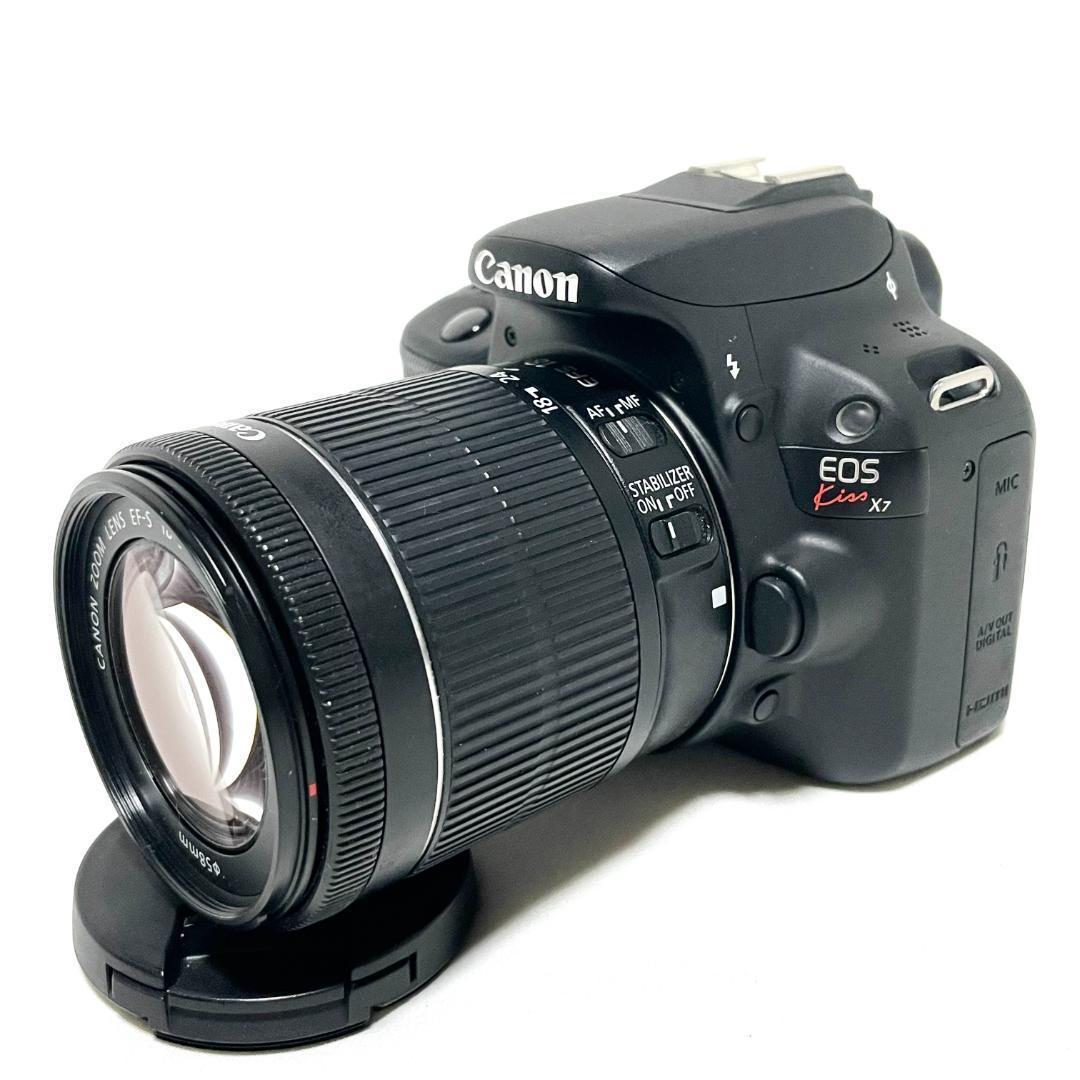 軽量コンパクト❣️ Canon EOS Kiss X7 標準ズームレンズセット