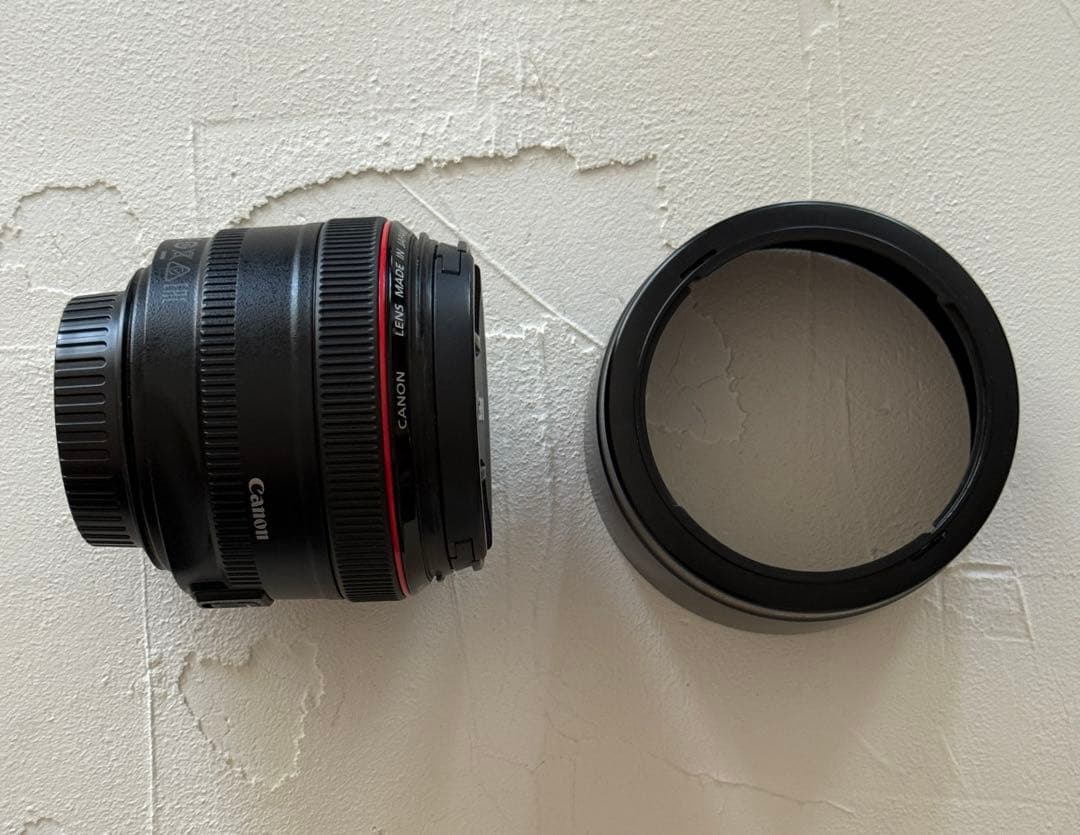 美品Canon EF50mm f/1.2L 72mm Canon純正フィルター付