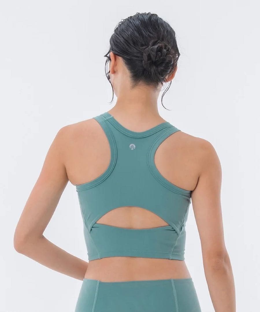 SUKALA グリーン ヨガタンクトップ sサイズ