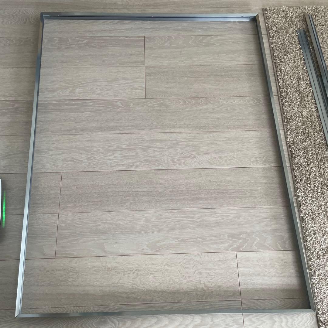 F50号キャンバス仮額　組立額縁　2個セット　カットキャンバス1枚付