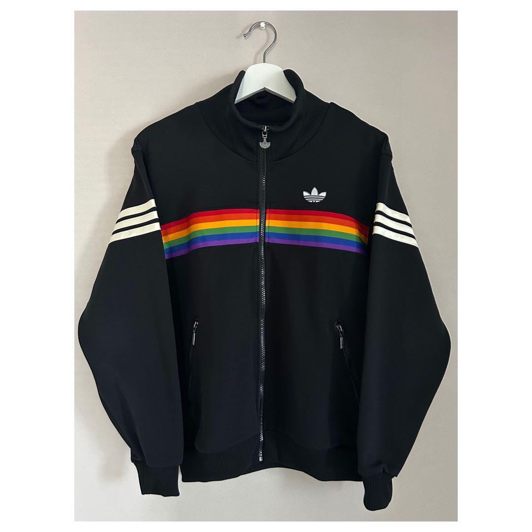 ★激レア★90s adidasレインボージャージMENS S-M