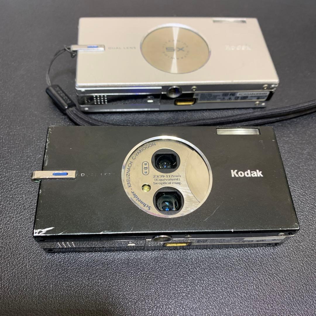 超レアkodak easyshare 2台　通電確認済　ジャンク　現状品