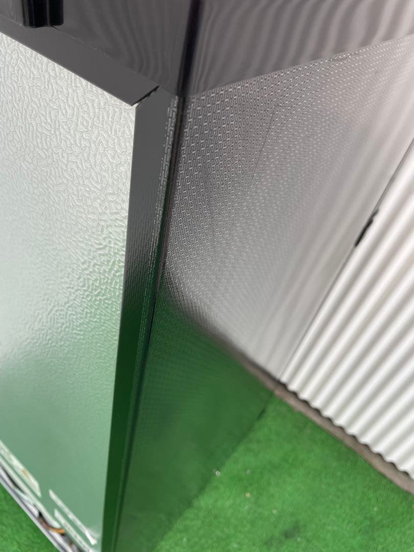 924 ヤマダ おしゃれブラック 2ドア冷蔵庫 2025年製 取説付 一人暮らし