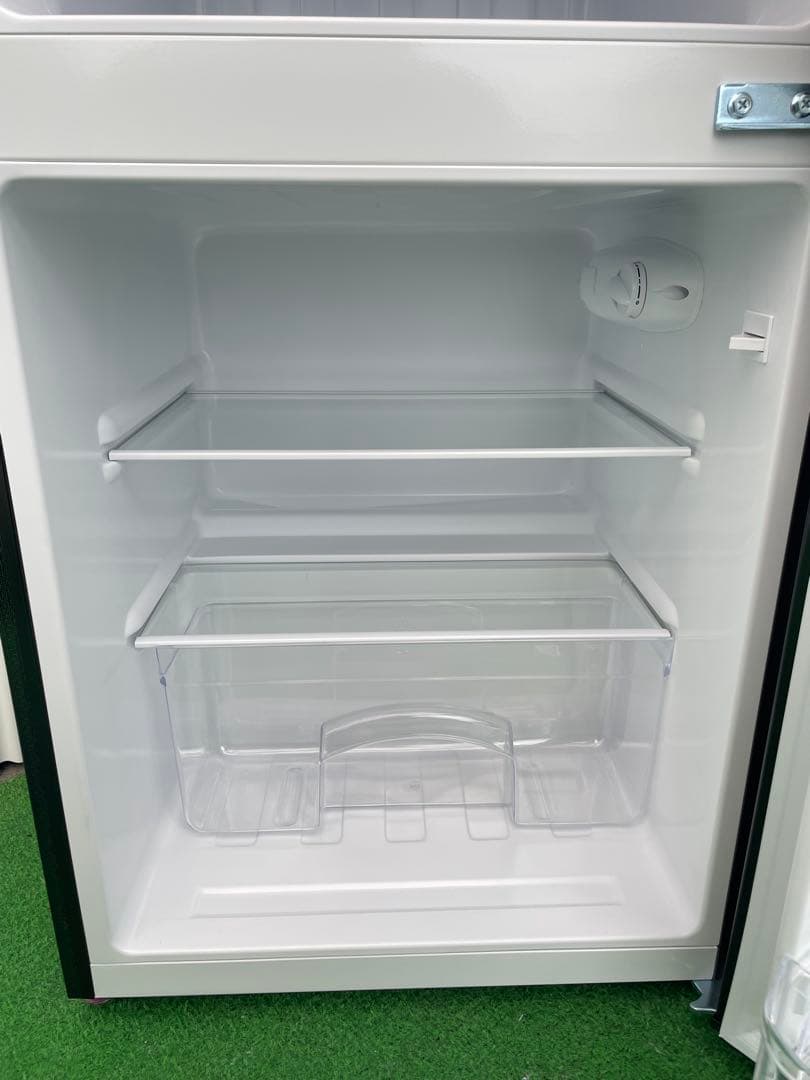 924 ヤマダ おしゃれブラック 2ドア冷蔵庫 2025年製 取説付 一人暮らし