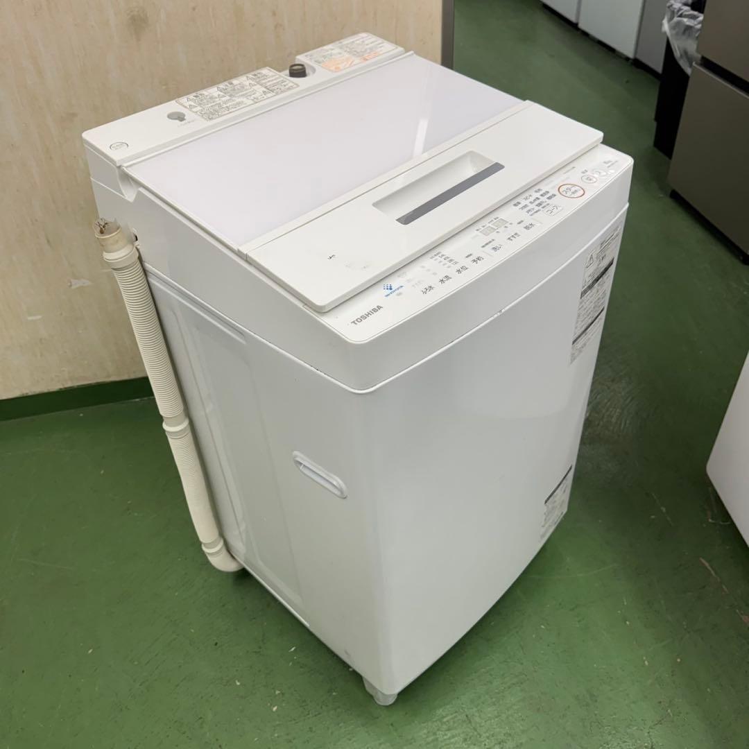 216 東芝　家庭用　大容量　洗濯機　8キロ　小型　一人暮らし　ホワイトカラー
