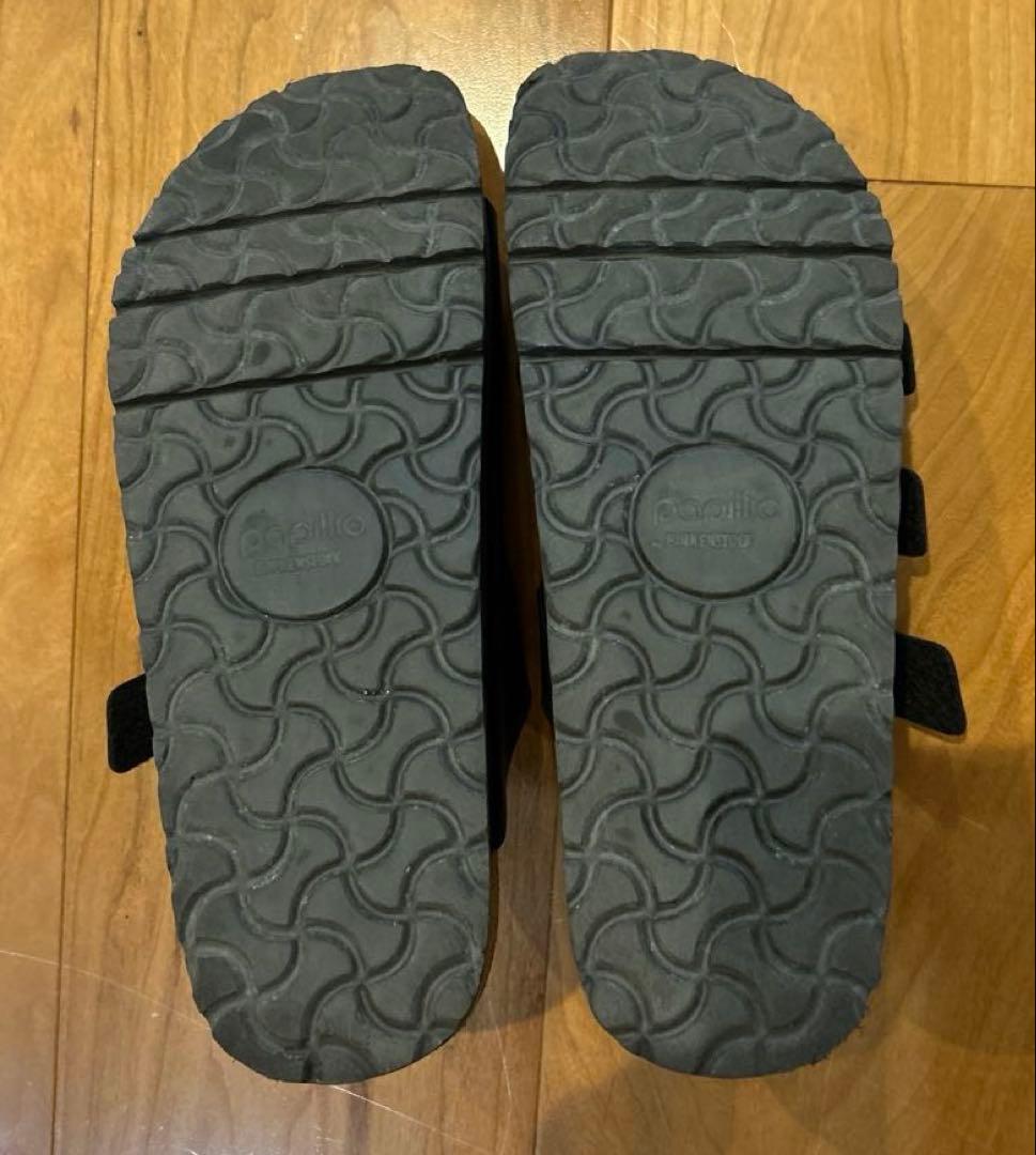 ビルケン　フロリダ プラットフォーム ビルコフロー ブラック サンダル 39