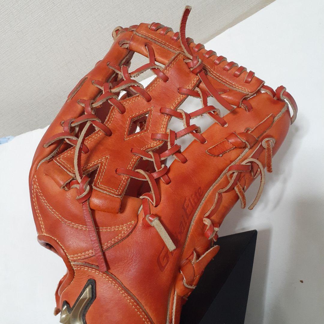 ミズノ グローバルエリート H selection01 外野手用グローブ 袋付き