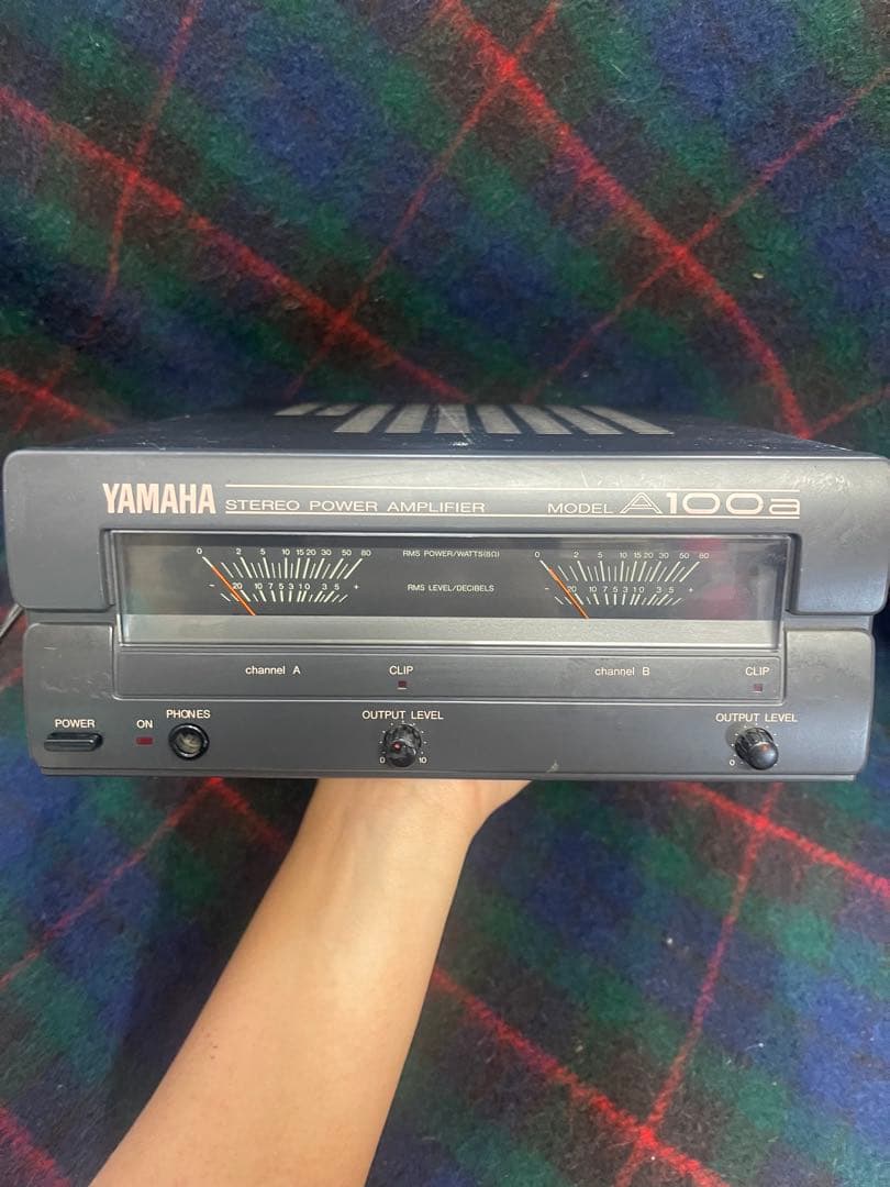 ヤマハ　ステレオパワーアンプ「MODEL A100a」 YAMAHA ヤマハ