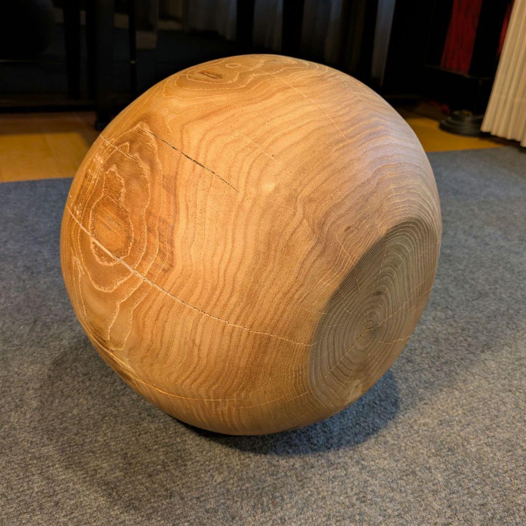 栗　天然木　丸型　切り株　丸太　高さ約26㎝