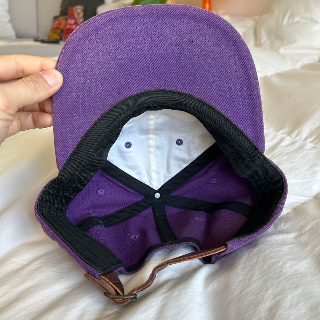 帽子 18SS Supreme Classic Logo 6-Panel Purple