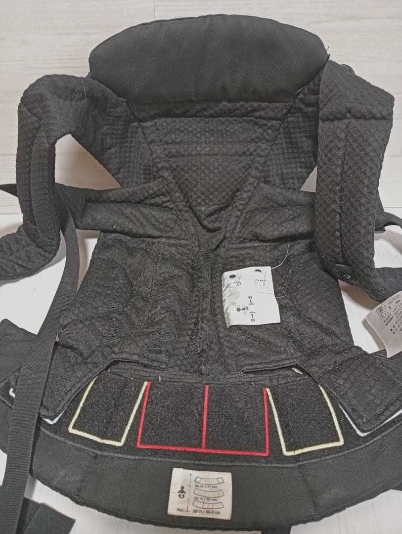 【美品】エルゴベビー OMNI Breeze オニキスブラック 抱っこ紐