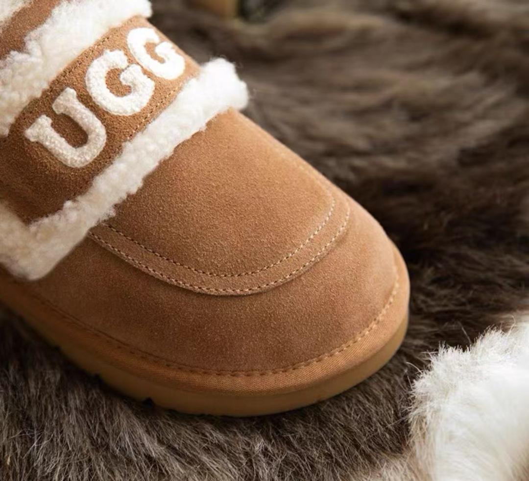 UGG チェスナット スリッポンムートンブーツ 25cm