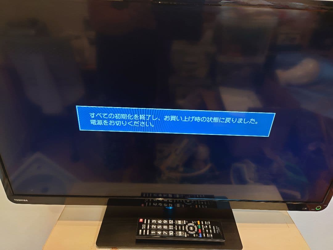 【美品】TOSHIBA/東芝 液晶テレビ REGZA 32型 32S7 付属品