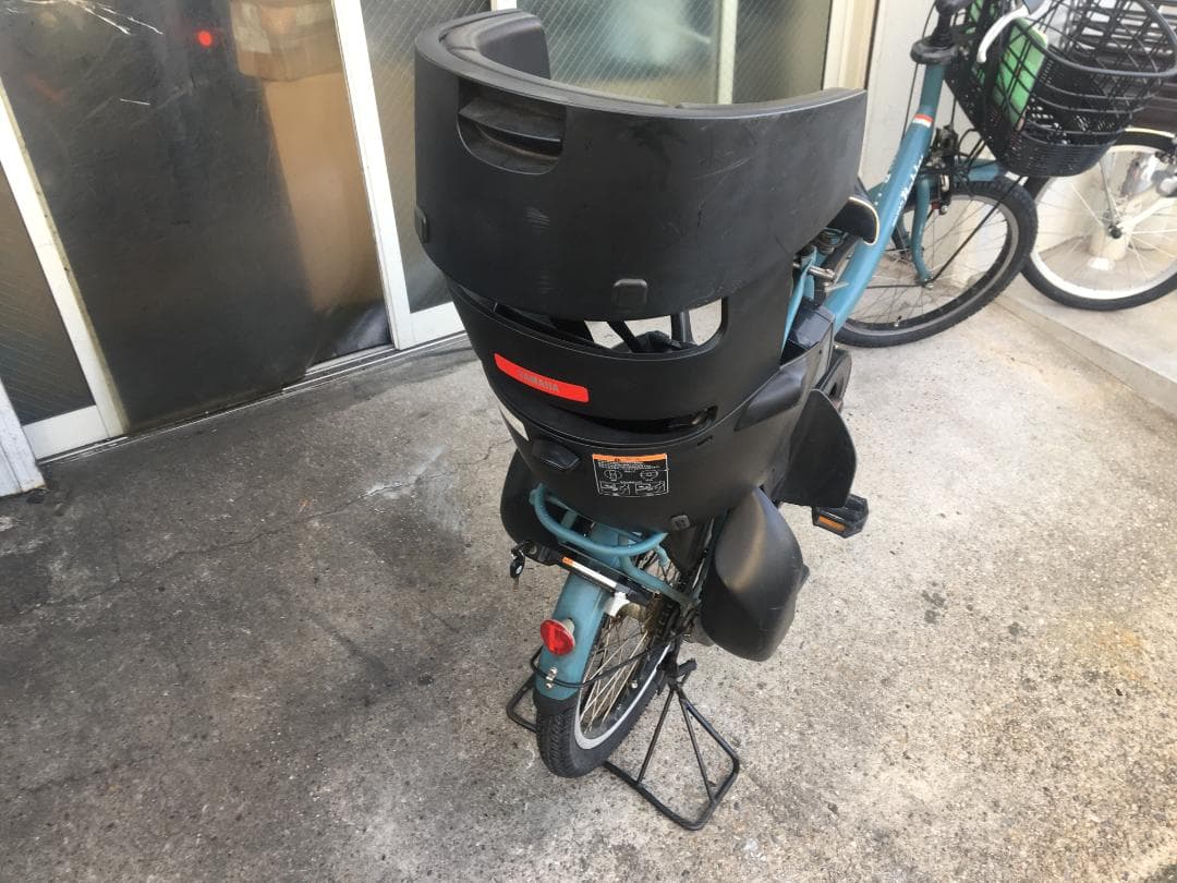 地域限定送料無料　パスバビー　子供乗せ　15,4AH　青系　神戸市　電動自転車