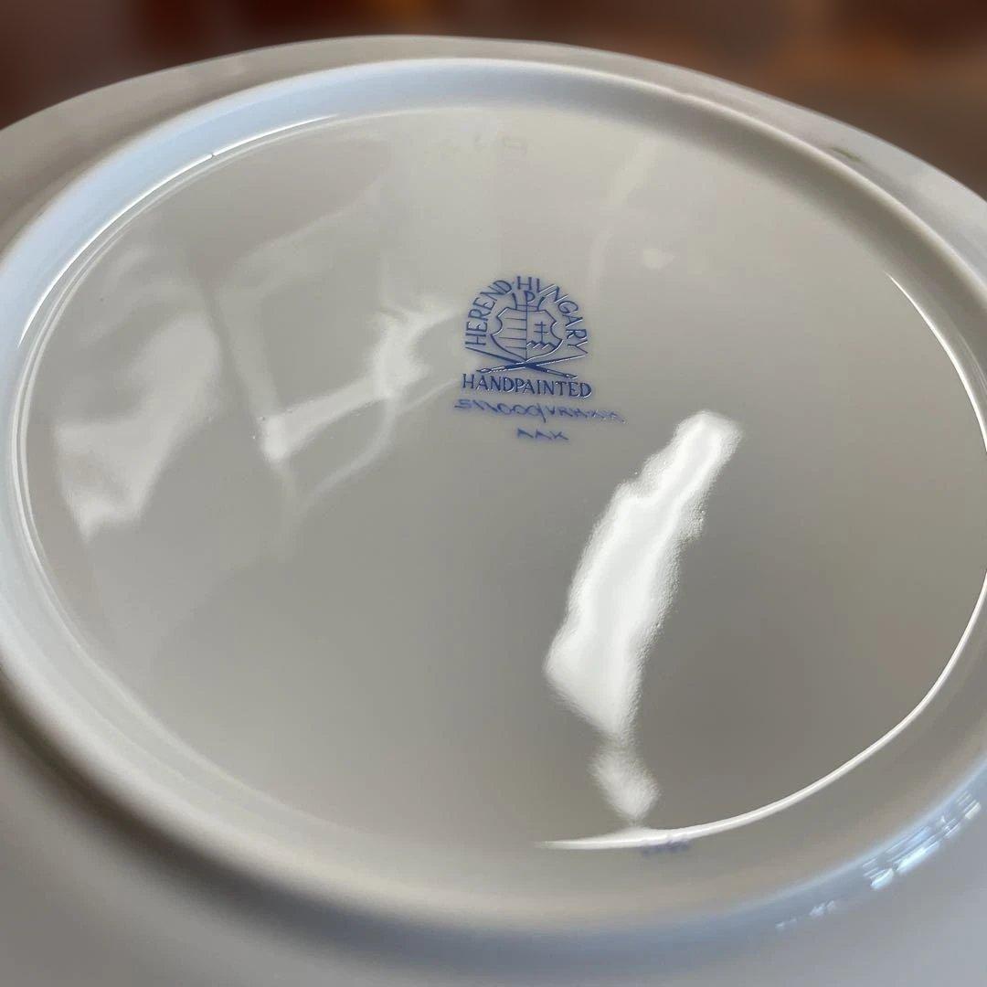 ヘレンド　ウィーンの薔薇ピンク　プレート