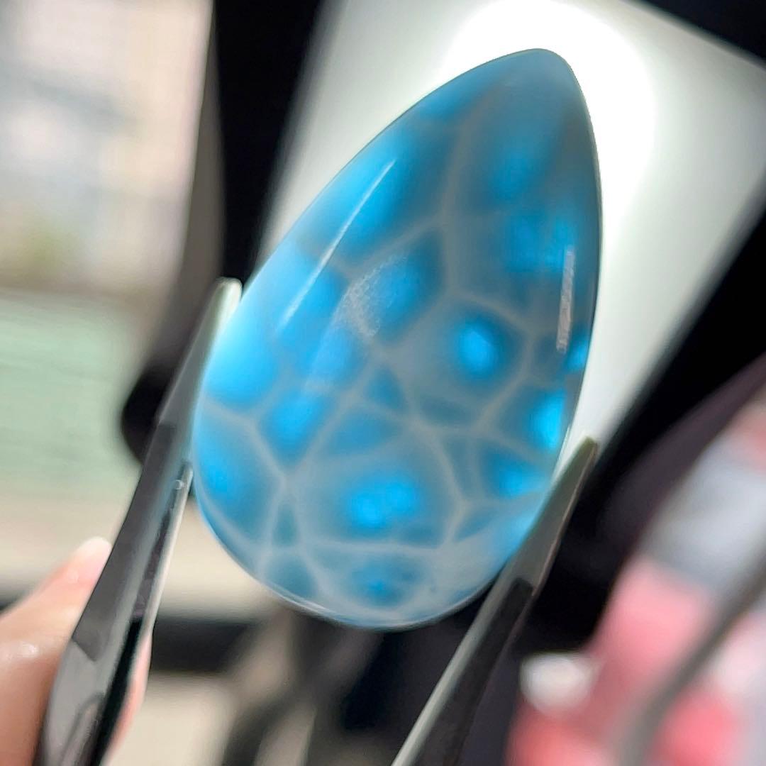 ハイクオリティ　ラリマー　ルース　1ネックレス 天然石