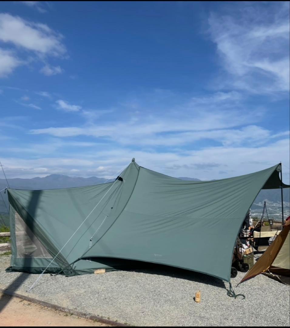 d*d様 テンマクデザイン 焚火 タープ TC コネクト ヘキサ 【 ダックグリ