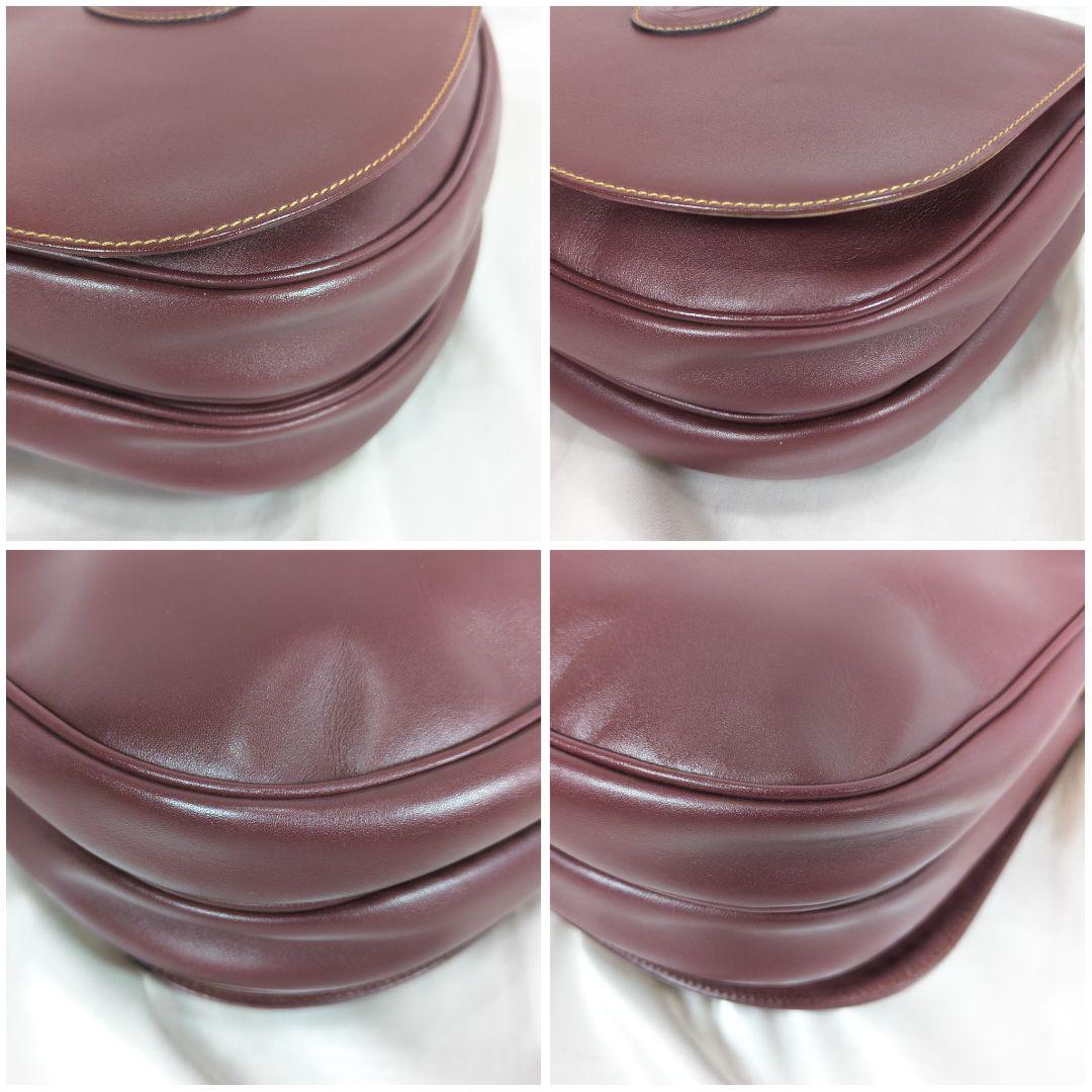 【極美品】 カルティエ マストライン メッセンジャーバッグ ２層タイプ 保存袋付