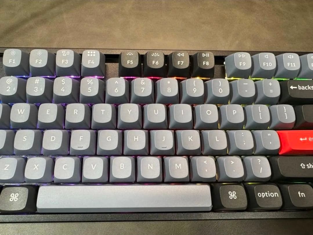 【中古品】Keychron K8 Pro 茶軸 US配列 キーボード