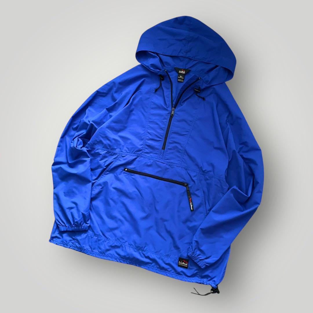 希少極美品！90s エルエルビーン OUTDOORS ナイロンアノラックパーカー