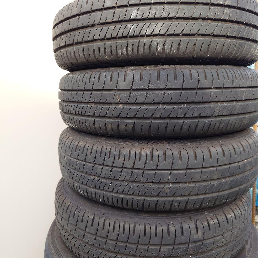 スズキ 14インチ ホイールセット ダンロップタイヤ