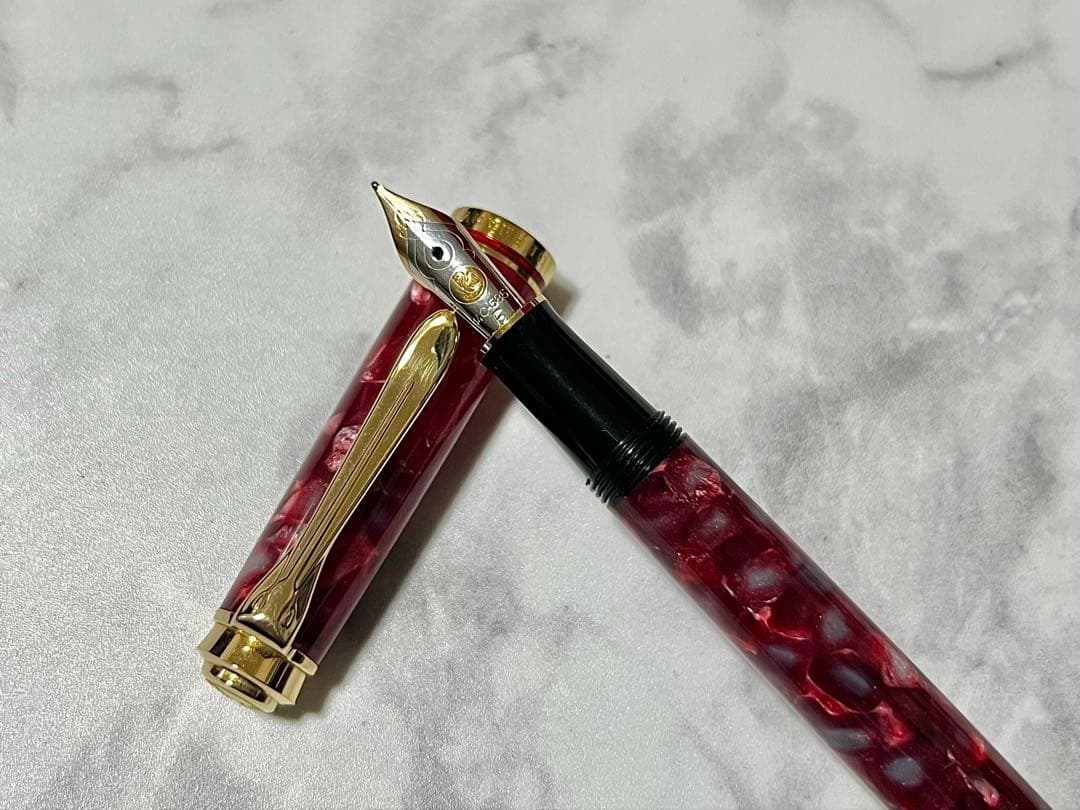 【早い者勝ち】ペリカン スーベレーン M320 ルビーレッド F 限定品