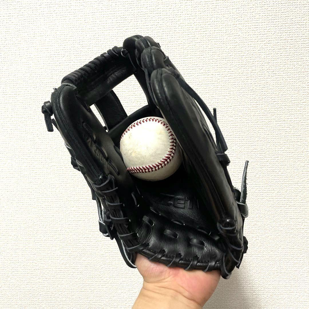 255 ZETT グランステイタス 型抜群 即戦力 硬式 内野手用グローブ