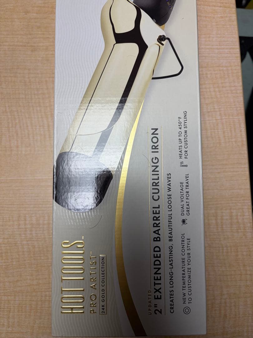 Hot Tools 2\"Curling Iron ホットツールズ2インチ50mm